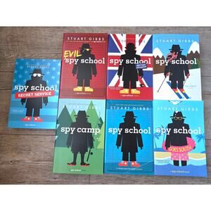 Spy School Series Lot (7 Books) by Stuart Gibbs - Paperbacks